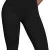 ABOCIW Workout Sets for Women 2 Piece Color Block Strappy Sports Bra High Waist Flare Leggings Gym Yoga Pilates Outfits