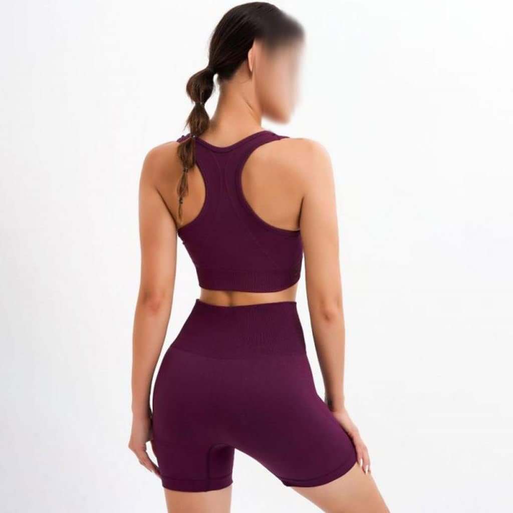 AFPSDLFJDLS Two Piece Set Women Sport Suits Seamless Yoga Gym Clothing Workout Sportswear High Waist Leggings Sports Top - Image 4