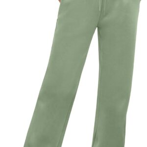 ATHMILE Womens Sweatpants 2025 Fall Baggy Wide Leg Sweatpant Fleece Lined Straight Leg Sweat Pants