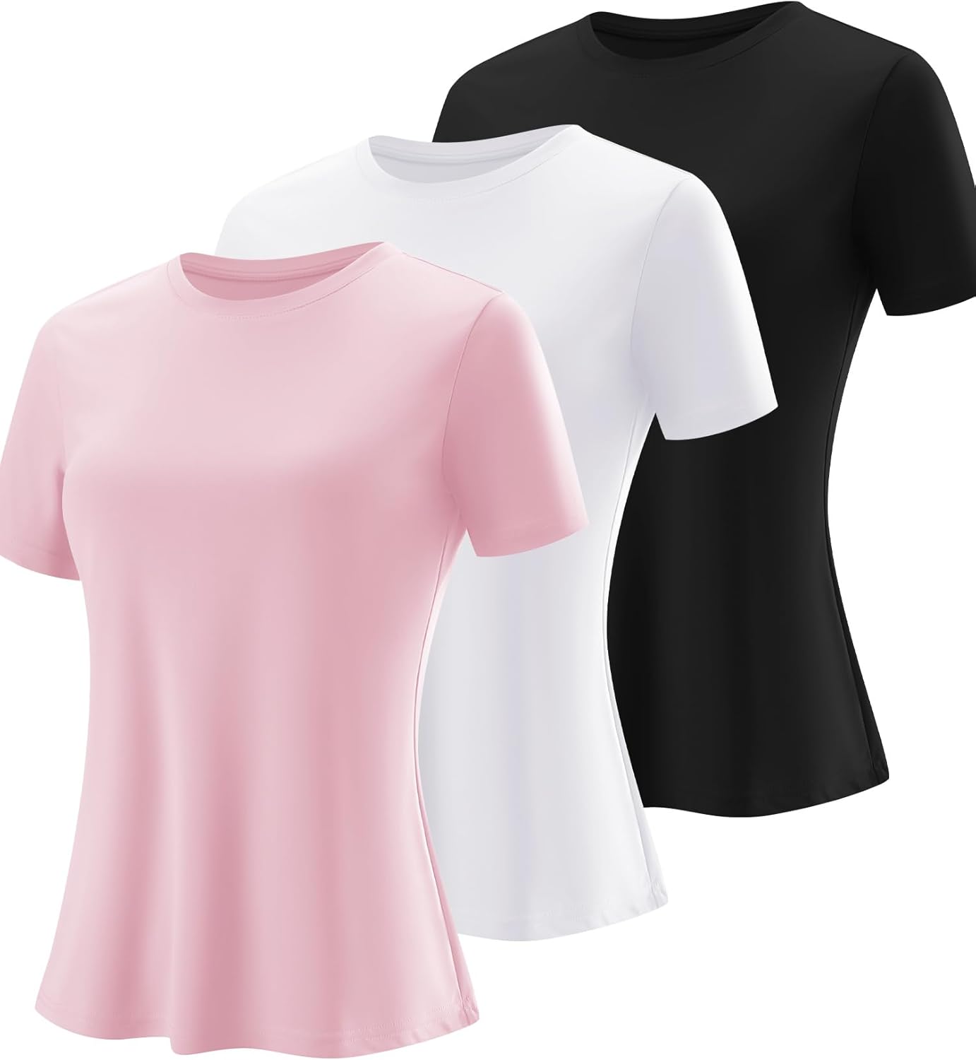 Blingfit Workout Tops for Women Short Sleeve Yoga Shirts Sports Gym Tshirts Quick Drying Running Top UPF 80+ Sun Protection - Image 8