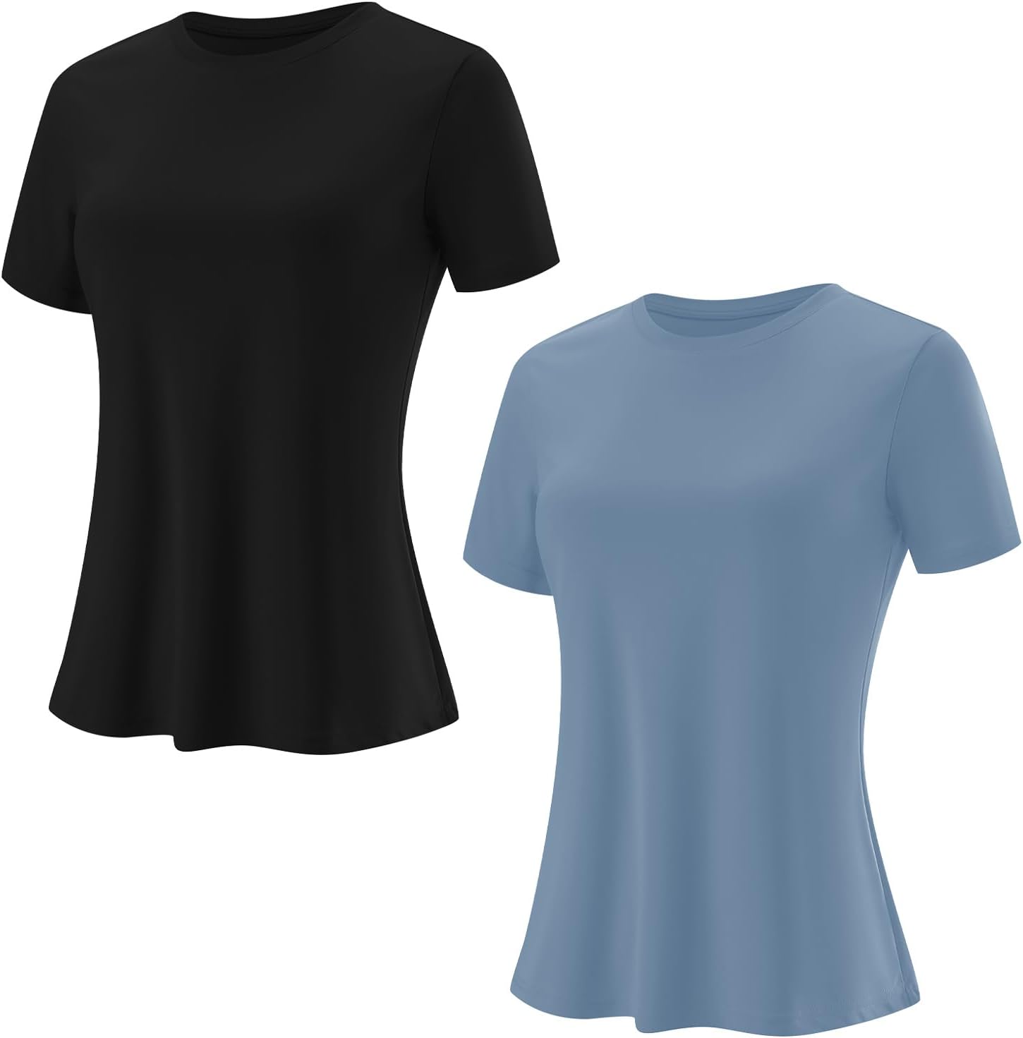 Blingfit Workout Tops for Women Short Sleeve Yoga Shirts Sports Gym Tshirts Quick Drying Running Top UPF 80+ Sun Protection - Image 21