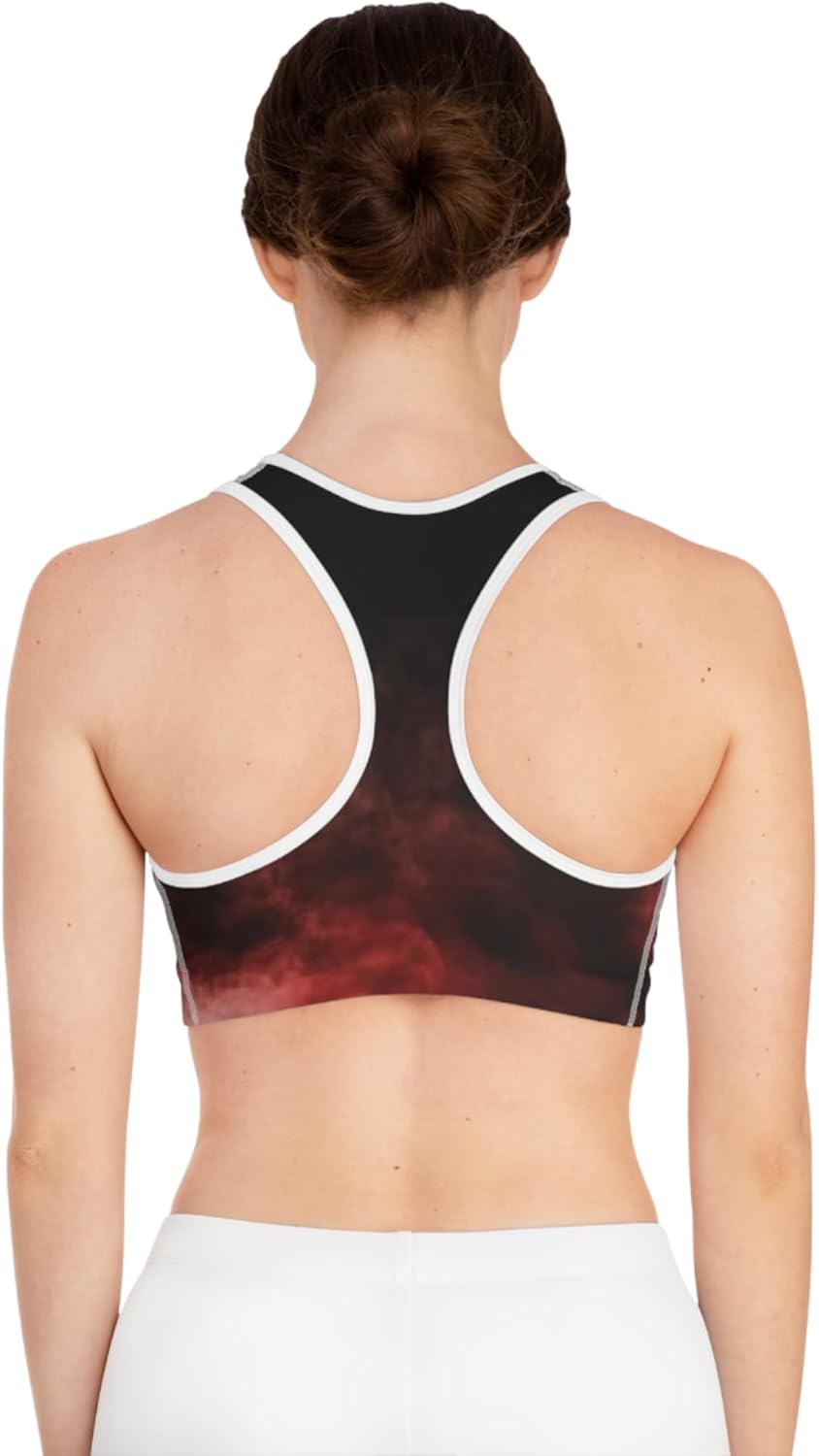 Bold Smoke Sports Bra, Workout Top, Fitness Apparel, Gym Gear, Athleisure Clothing, Activewear - Image 4