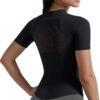 Clbort Women's Workout Shirts Mesh Breathable Tops Athletic Compression Fit T-Shirt Short Sleeve Gym Tees Quick-Dry Shirts