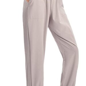 Dninmim Women Loose Yoga Pants Gym Sweatpants with Pockets High Waist Pants Joggers Pants Exercise Clothing