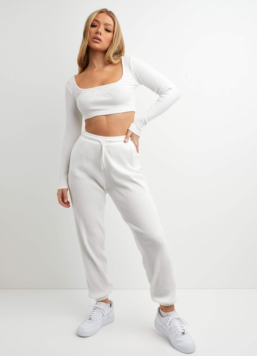 Gym King Women Crop Tee Sport Balance Ls Fashion Casual Sportstyle Clothing New - Image 5