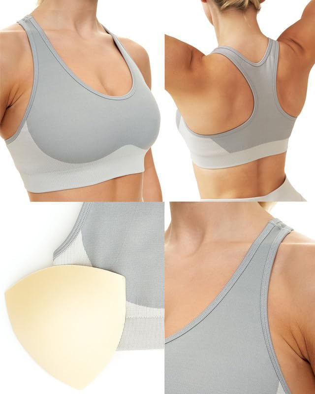 Gym Sets Women 2 Piece or 3, Matching Workout Set Women Shorts Bra, Yoga Workout Outfit, Fitness Exercise Clothes Running Set - Image 3