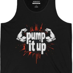 GYMDEVILS Arm Day Special Unisex Tank Top, Pump It Up, Gym Clothes, Workout T-Shirt, Male Female, Fitness Apparel