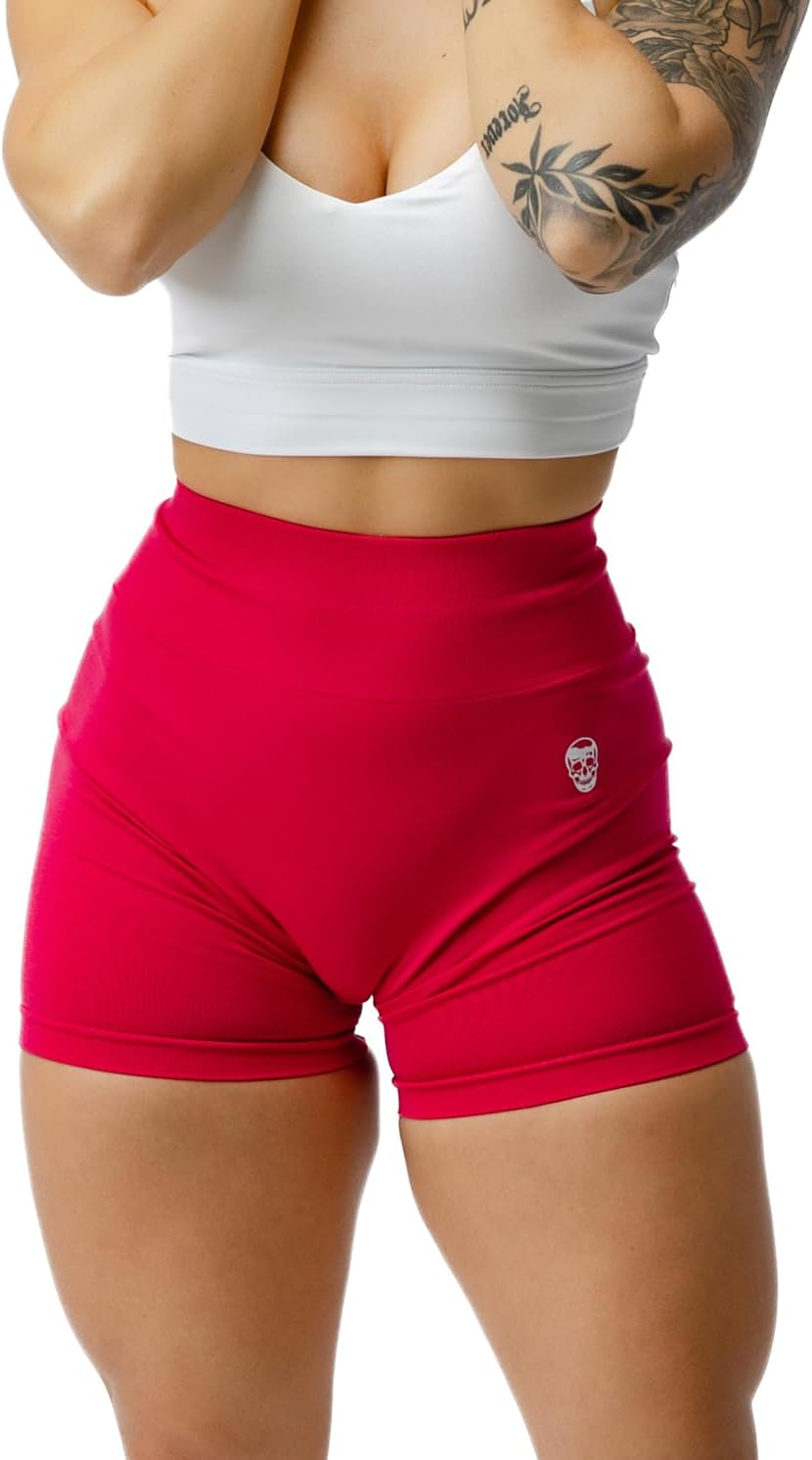 Gymreapers Infinity Seamless Workout Shorts High Waist Biker Shorts for Women Athletic Gym Running Pilates Yoga Sport Short - Image 3