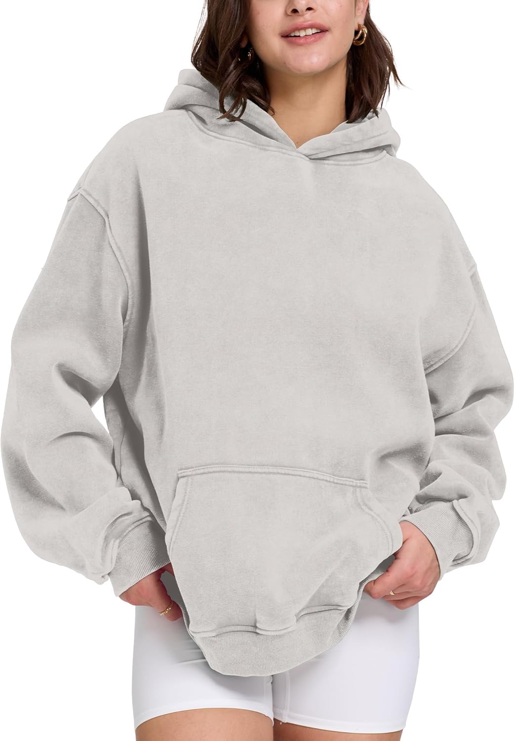 Hatant Oversized Hoodie Sweatshirts for Women Couples Heavyweight Hoodies Pullover Vintage Acid Wash Sweaters Pullover 2025 - Image 3