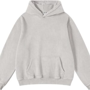 Hatant Oversized Hoodie Sweatshirts for Women Couples Heavyweight Hoodies Pullover Vintage Acid Wash Sweaters Pullover 2025