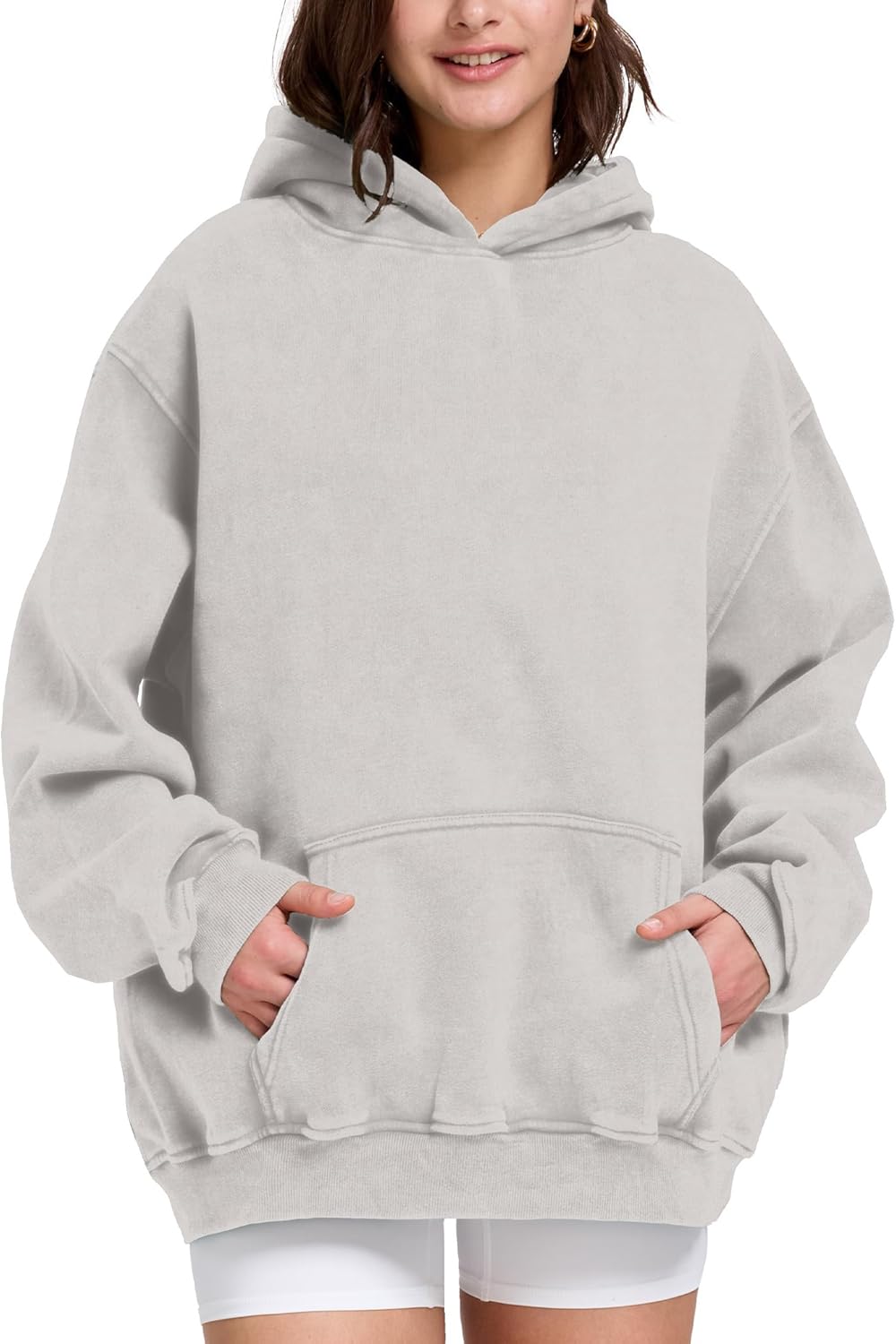 Hatant Oversized Hoodie Sweatshirts for Women Couples Heavyweight Hoodies Pullover Vintage Acid Wash Sweaters Pullover 2025 - Image 2