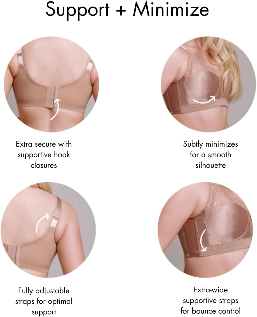 Kaye Larcky | 4022 Athletique | High Impact Underwire Sports Bra | Everyday Bra for Women | Workout Clothes | Gym Tops - Image 5