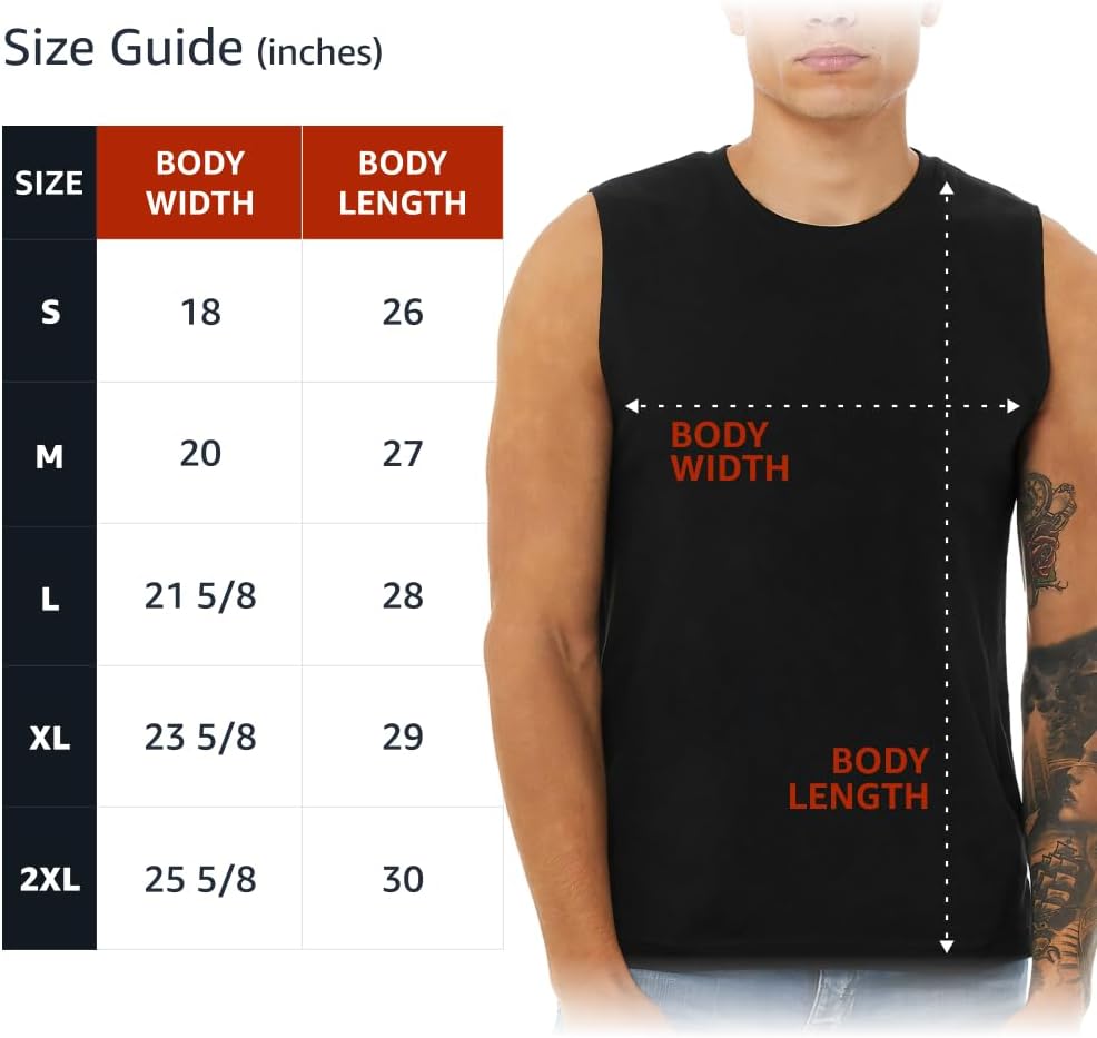 Let Me Know If My Biceps Jersey Muscle Tank - Gym Design Gift Ideas - Gym Clothing - Image 5