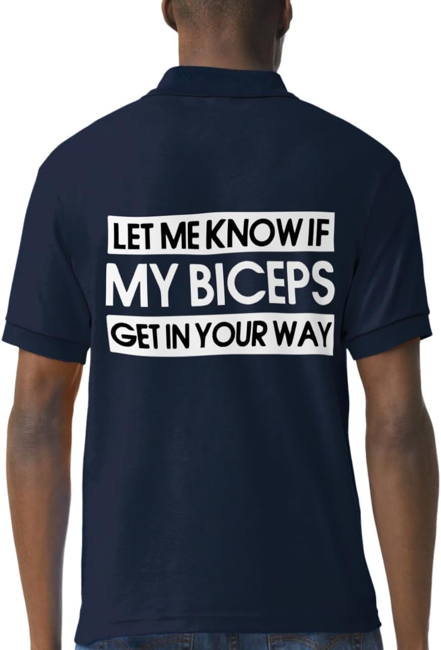 Let Me Know If My Biceps Jersey Sport T-Shirt - Workout Gift - Gym Clothing - Image 10