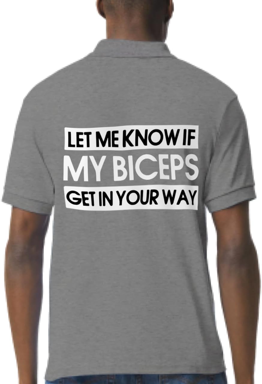 Let Me Know If My Biceps Jersey Sport T-Shirt - Workout Gift - Gym Clothing - Image 11