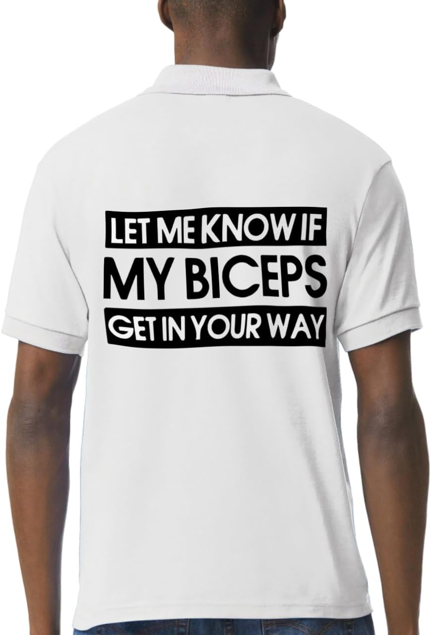 Let Me Know If My Biceps Jersey Sport T-Shirt - Workout Gift - Gym Clothing