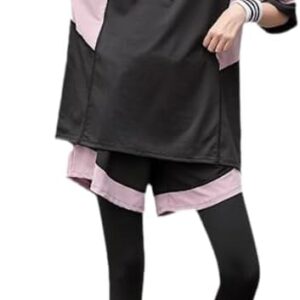 Loose Shirt++Shorts+Pants Women Yoga Piece Set Plus Size Fitness Gym Suits Sportswear Running Clothing