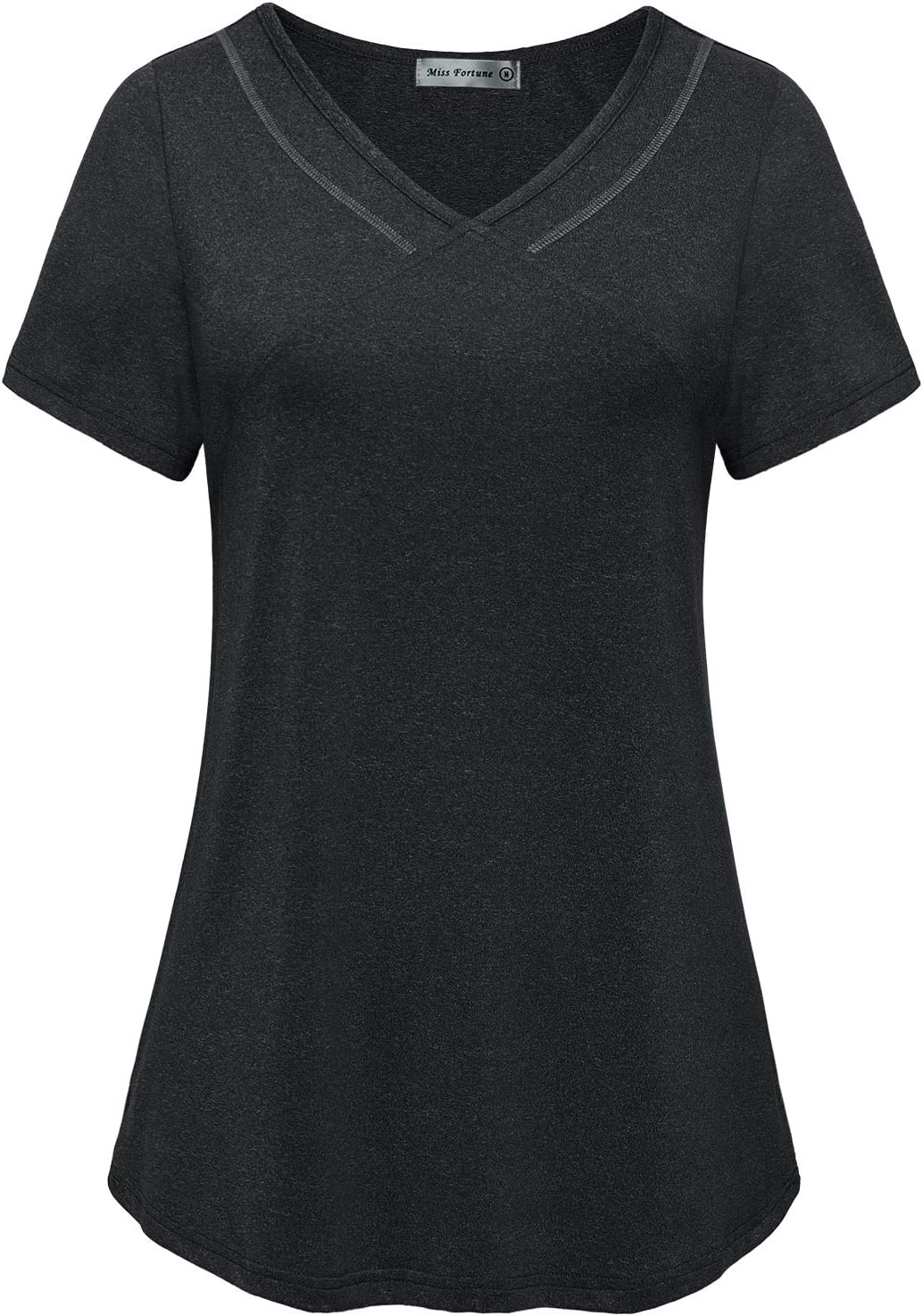 MISS FORTUNE Womens Fast Dry Yoga Tops Workout Clothes - Image 18