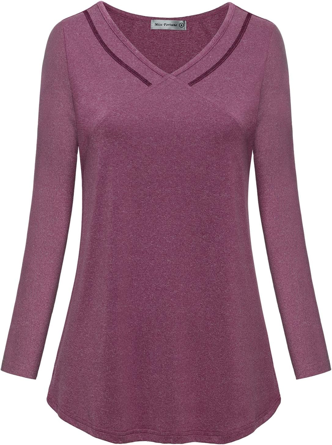 MISS FORTUNE Womens Fast Dry Yoga Tops Workout Clothes