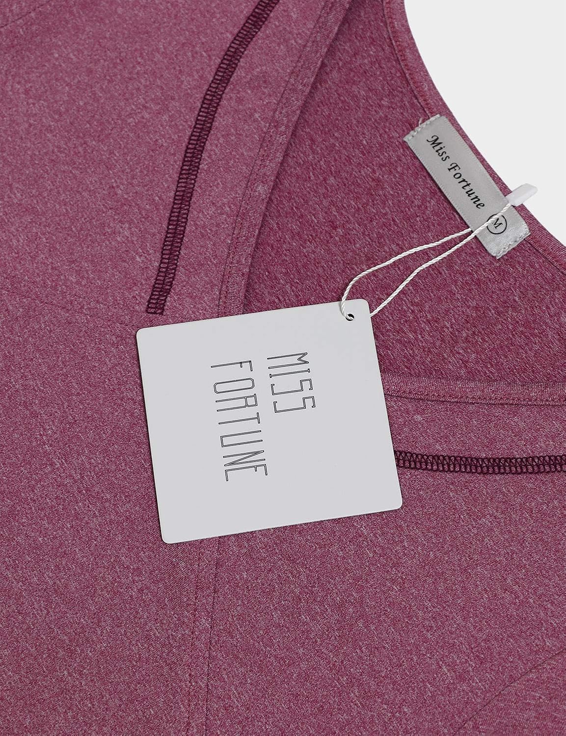 MISS FORTUNE Womens Fast Dry Yoga Tops Workout Clothes - Image 3