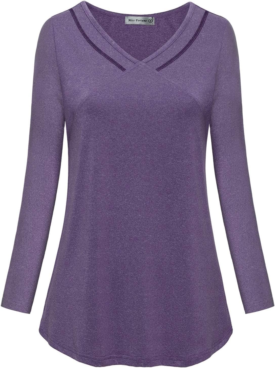 MISS FORTUNE Womens Fast Dry Yoga Tops Workout Clothes - Image 19