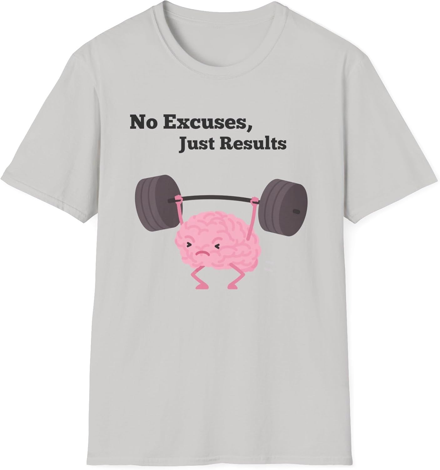 Motivational Workout T-Shirt, Fitness Shirt, No Excuses Tee, Gym Clothing, Gift for Athletes - Image 2
