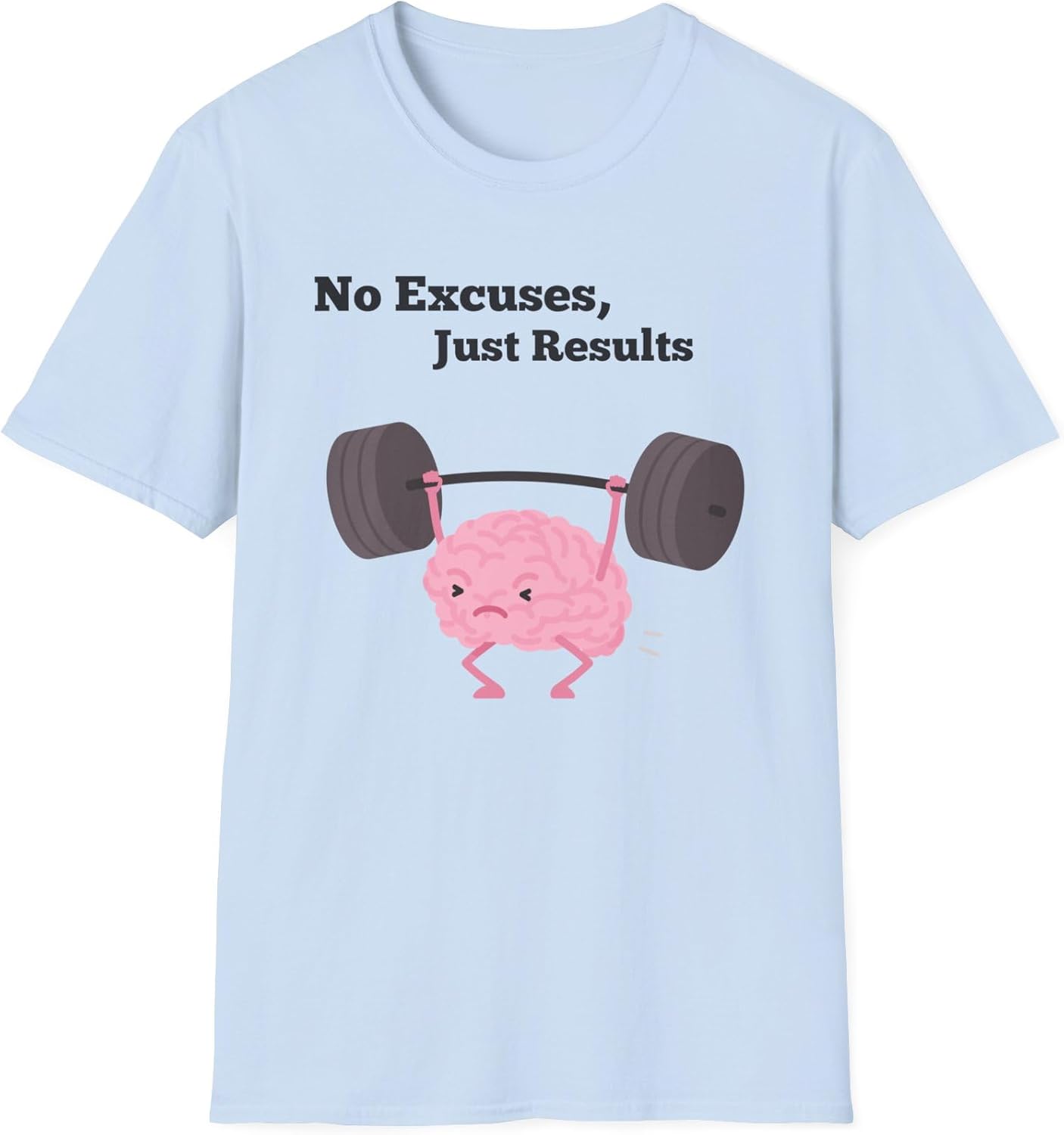 Motivational Workout T-Shirt, Fitness Shirt, No Excuses Tee, Gym Clothing, Gift for Athletes - Image 4