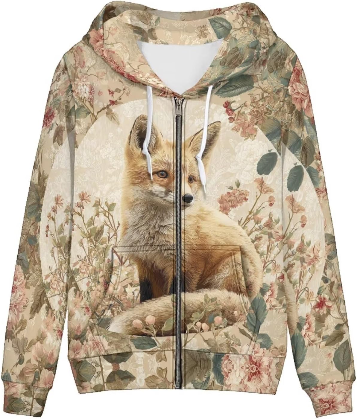 Pointodoor Womens Zip Up Hoodies Long Sleeve Hooded Sweatshirts 2024 Outfits Casual Drawstring Jacket with Pockets - Image 30