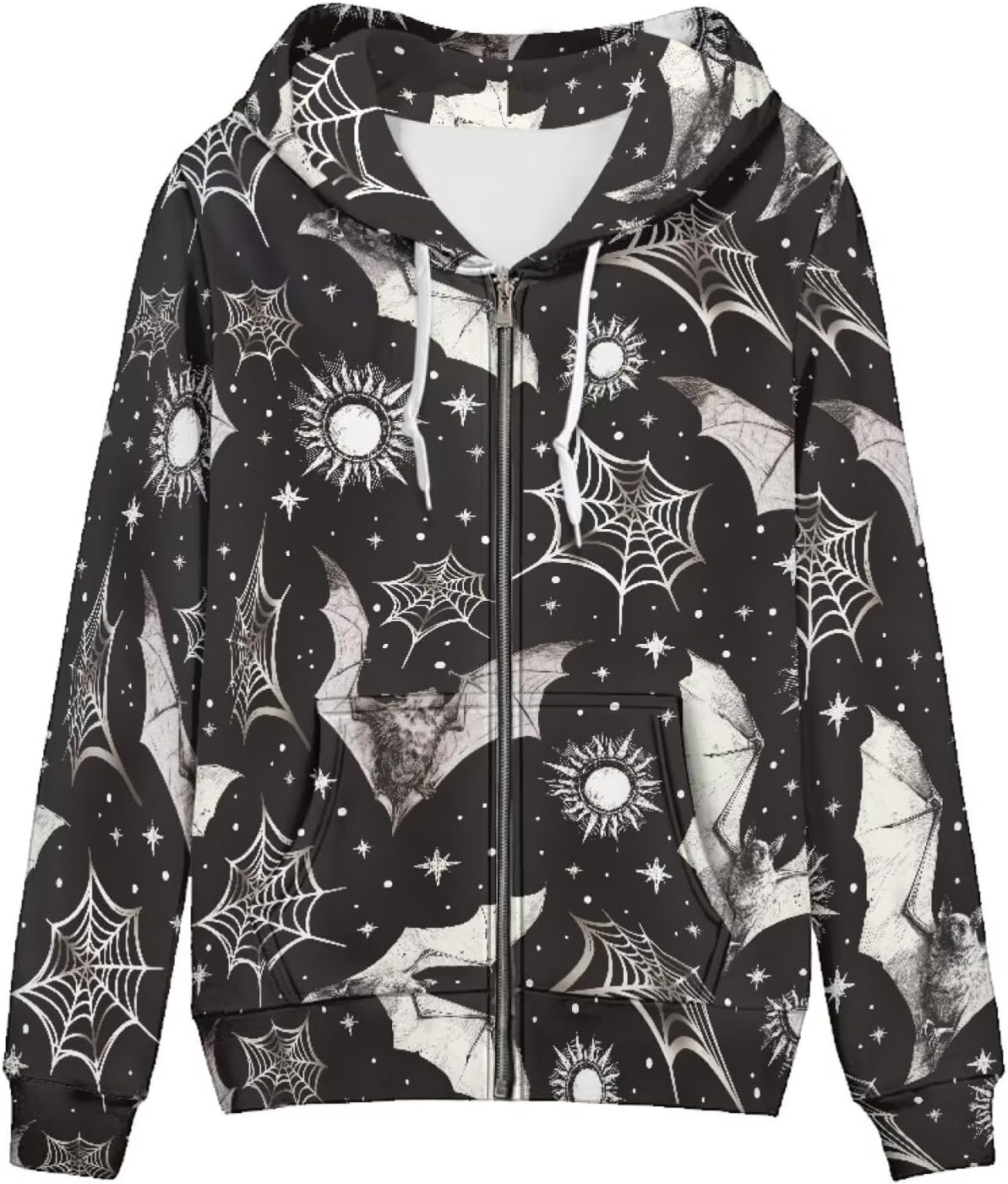 Pointodoor Womens Zip Up Hoodies Long Sleeve Hooded Sweatshirts 2024 Outfits Casual Drawstring Jacket with Pockets - Image 26