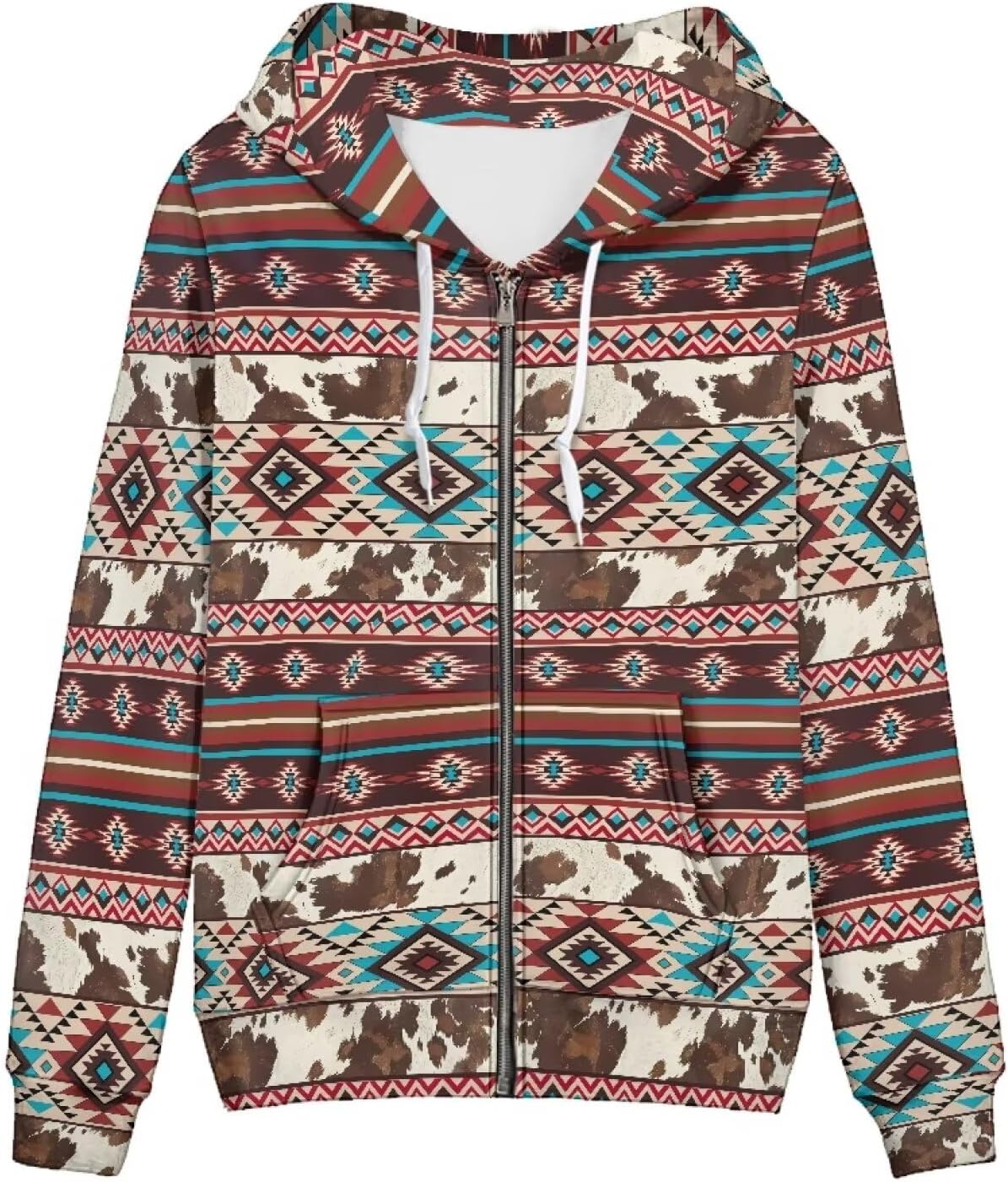 Pointodoor Womens Zip Up Hoodies Long Sleeve Hooded Sweatshirts 2024 Outfits Casual Drawstring Jacket with Pockets - Image 12