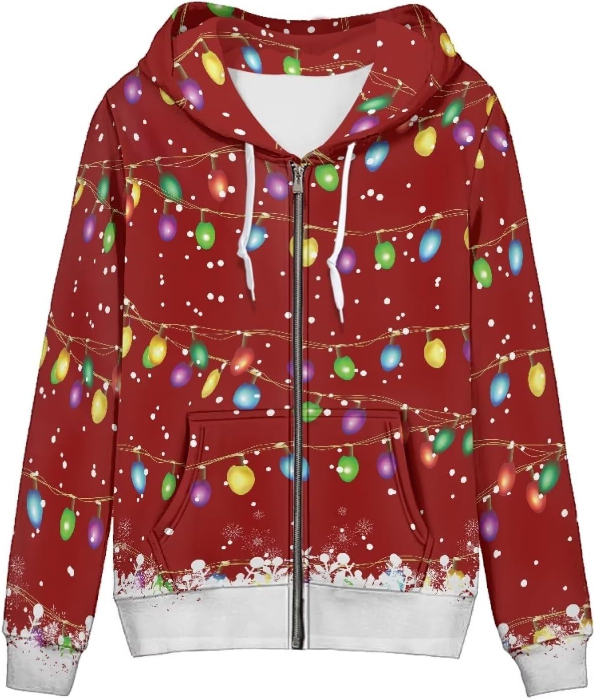 Pointodoor Womens Zip Up Hoodies Long Sleeve Hooded Sweatshirts 2024 Outfits Casual Drawstring Jacket with Pockets - Image 25