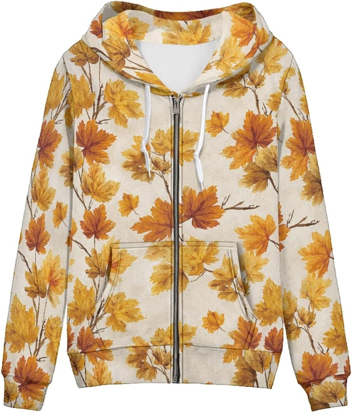 Pointodoor Womens Zip Up Hoodies Long Sleeve Hooded Sweatshirts Casual Drawstring Athletic Jacket with Pockets XS-5XL - Image 11