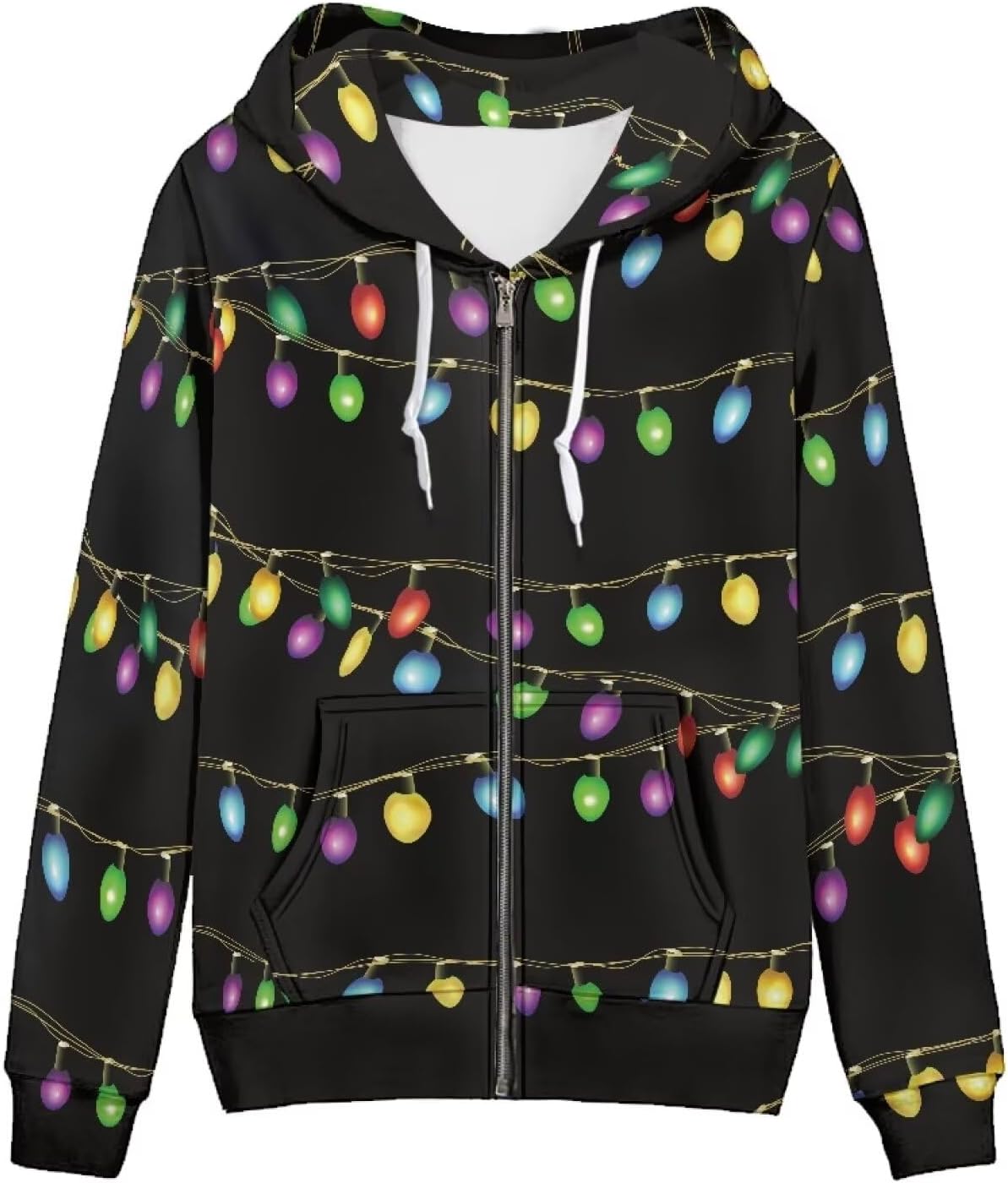 Pointodoor Womens Zip Up Hoodies Long Sleeve Hooded Sweatshirts Casual Drawstring Athletic Jacket with Pockets XS-5XL - Image 43