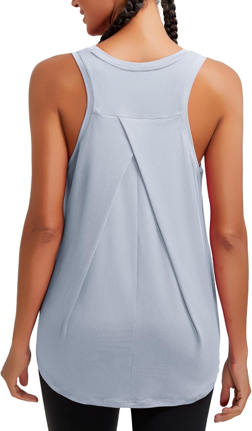 RUNNING GIRL Womens Workout Tops for Women Racerback Tank Tops Yoga Shirts Athletic Running Tank Tops Sleeveless Gym Clothes - Image 13