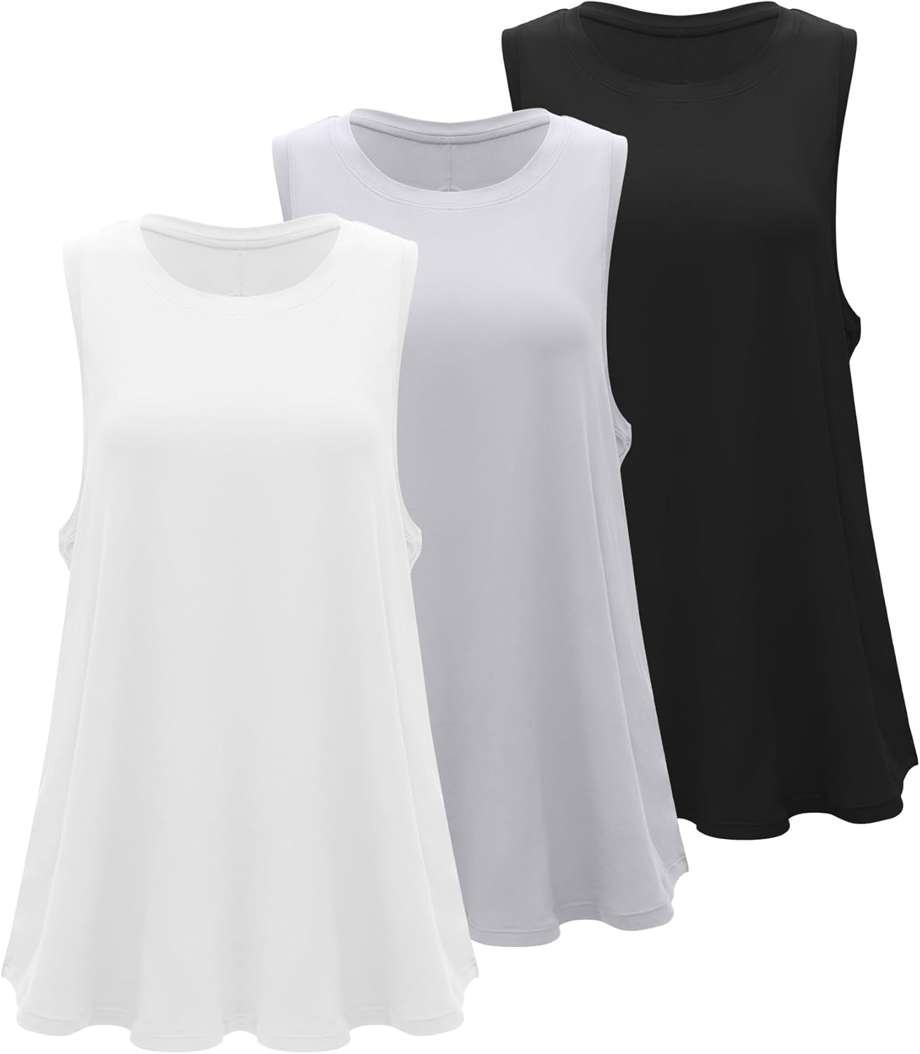 RUNNING GIRL Womens Workout Tops for Women Racerback Tank Tops Yoga Shirts Athletic Running Tank Tops Sleeveless Gym Clothes - Image 14