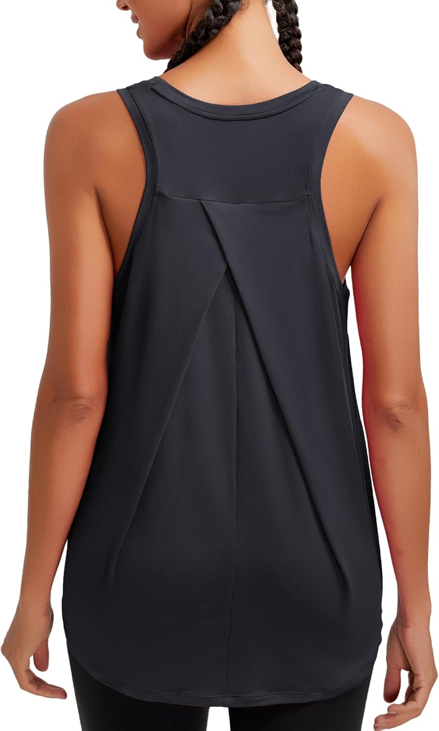 RUNNING GIRL Womens Workout Tops for Women Racerback Tank Tops Yoga Shirts Athletic Running Tank Tops Sleeveless Gym Clothes - Image 10