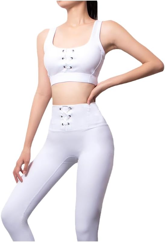 Seamless Women Yoga Set High Waist Leggings Workout Gym Clothing Fitness Slimming Sleeveless Top Sports Suits - Image 9