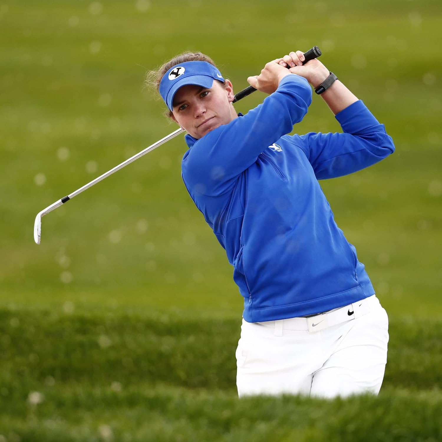 Summer Golf Shirts Womens Sunscreen Long Sleeve Tops Outdoor Sports Jersey Solid Colour Tennis Clothing for Running Gym - Image 4