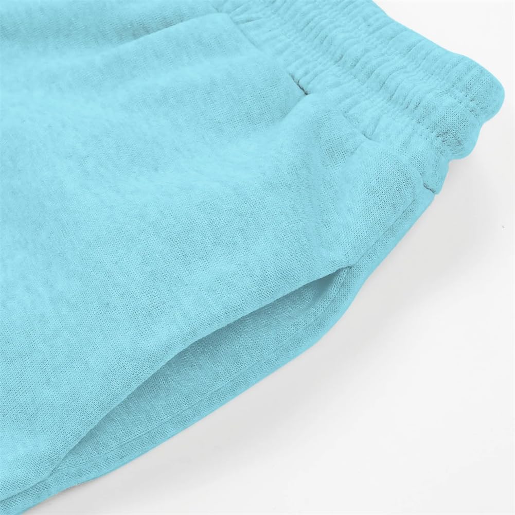 Sweatpants Women' Bottom Joggers Yoga Pants Workout High Waisted with Pockets Leggins Women Gym Clothing s17 L - Image 7