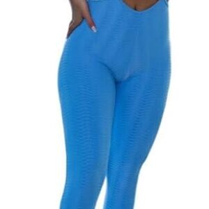 UOOZEE Women's 2 Piece Workout Sets Sports Bras Butt Lifting Leggings Yoga Gym Outfits Fitness Clothes Tracksuit