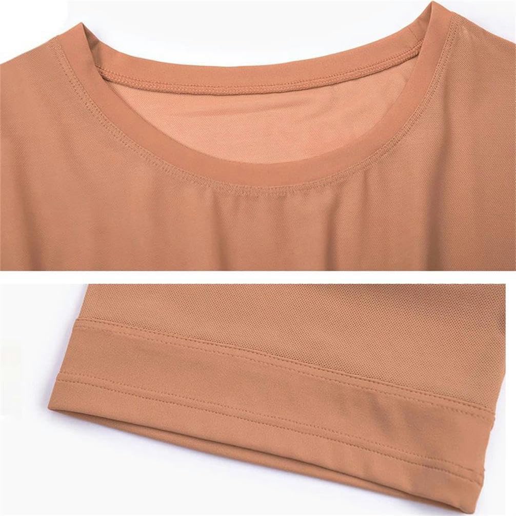 Women Ice-Cold Breathable Fitness Sports T-Shirt Tops Loose Gym Sports Short Sleeve Shirt Women Sportswear Workout Clothes - Image 3